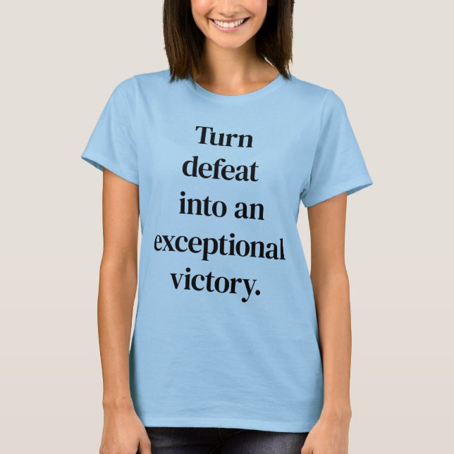 Exceptional Victory Women's Basic T-Shirt (Front)
