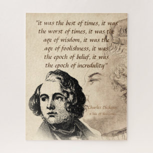 Excerpt From A Tale Of Two Cities Jigsaw Puzzle