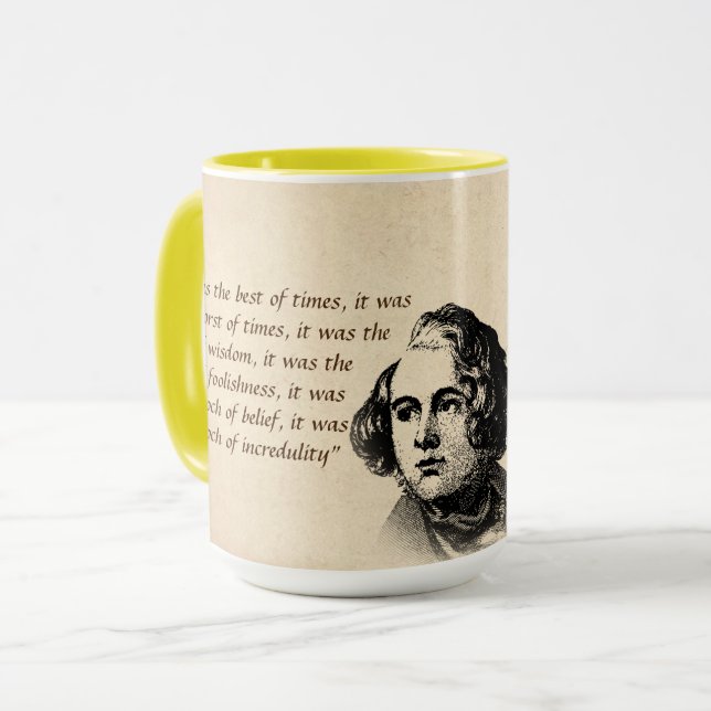Excerpt From A Tale Of Two Cities Mug (Front Left)
