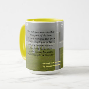 Excerpt From Horatius  Mug