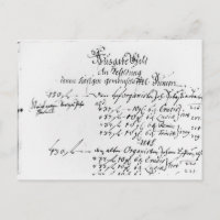 Excerpt from J.S. Bach's salary payment