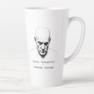 Excess Thoughts? Premium Edition Latte Mug