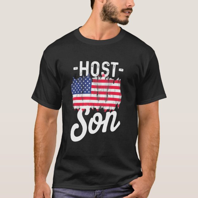 Exchange Student Foreign Host Family 7 T-Shirt (Front)