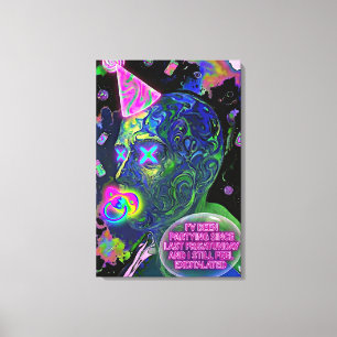 Excitalated - "Still Excitalated Since Frisatuday" Canvas Print