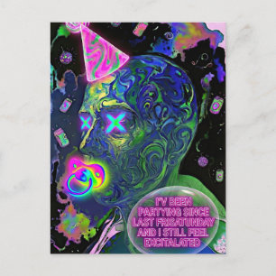 Excitalated - "Still Excitalated Since Frisatuday" Holiday Postcard
