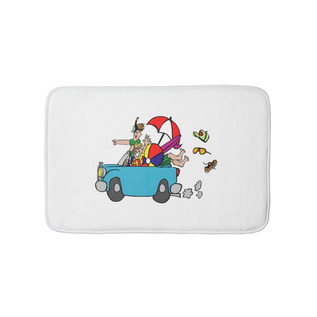 Excited Bath Mat (Front)