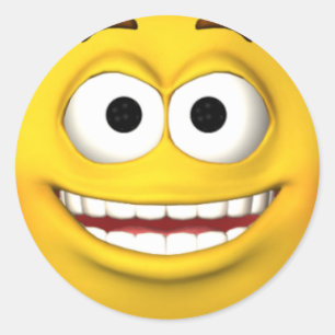 Excited Face Sticker