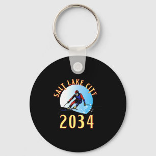 Excited for 2034 for salt lake city utah key ring