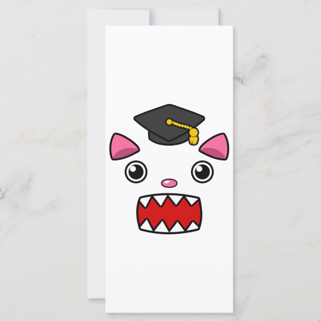 Excited Graduation Cat (Front)