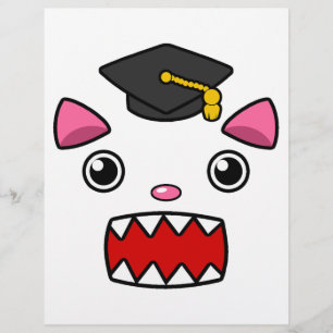 Excited Graduation Cat Flyer