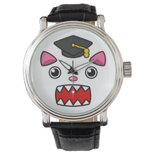 Excited Graduation Cat Watch