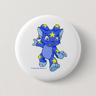 Excited Starry Acara 6 Cm Round Badge