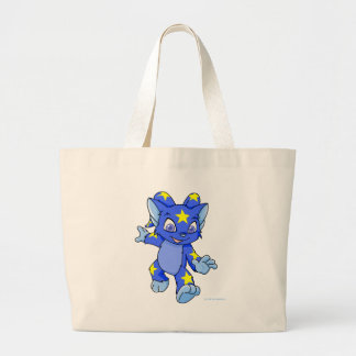 Excited Starry Acara Large Tote Bag