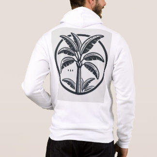 Exciting monkey zip-up hoodie