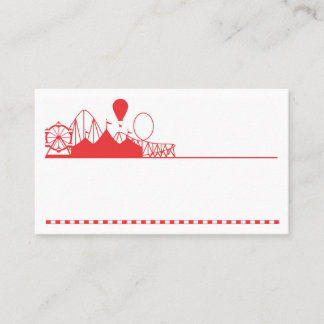 Exciting Party and Events Business Card