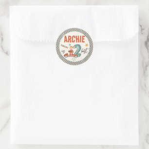 Exciting Race Car Themed Stickers – Perfect for Ki