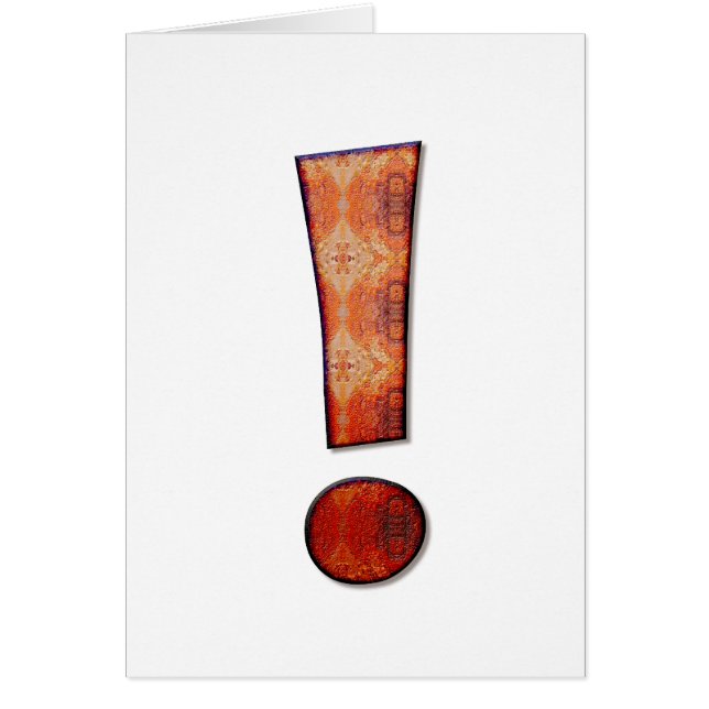 Exclamation mark (Front)