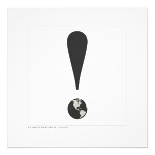 EXCLAMATION MARK 01  PHOTO PRINT
