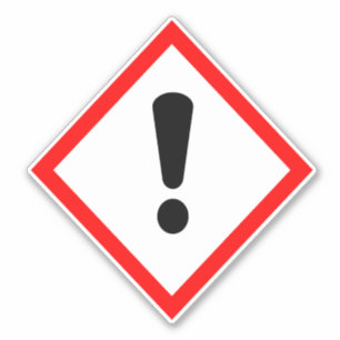 Exclamation Mark - GHS Label