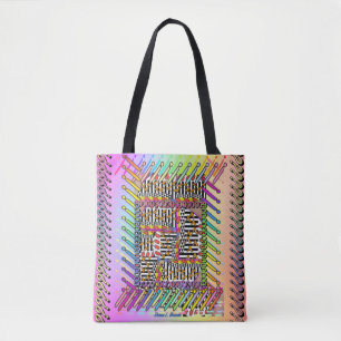 EXCLAMATIONS Fun Novelty Tote Bag
