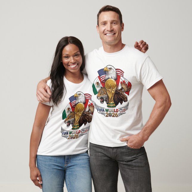 Exclusive 2026 FIFA World Cup Host Nations T-Shirt (Unisex)