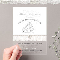 Exclusive Bridal Runway Premiere Acrylic