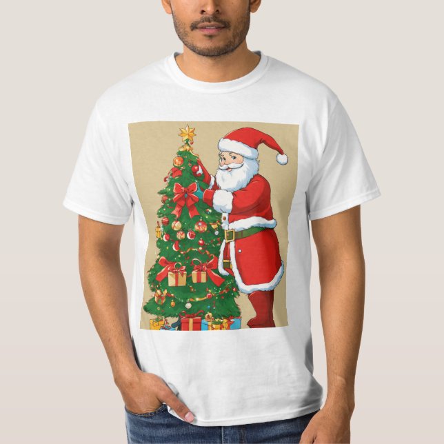 Exclusive Christmas-Themed T-Shirts –  (Front)