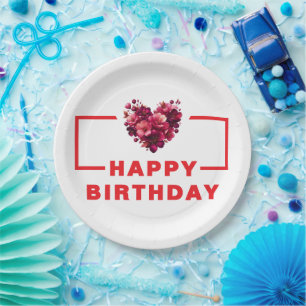 Exclusive Happy Birthday Paper Plates Party Ready