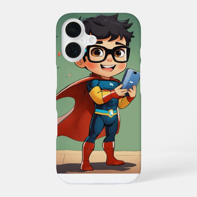 exclusive i phone sticker iPhone 16 case (Back)