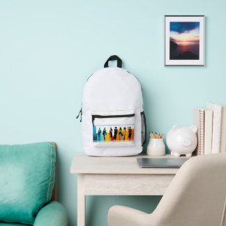 "Exclusive Online Sale: [leather beg]- Limited T Printed Backpack