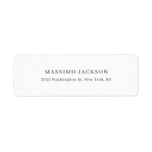 Exclusive Personal Classical Black White
