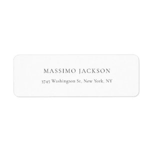 Exclusive Personal Classical Black White