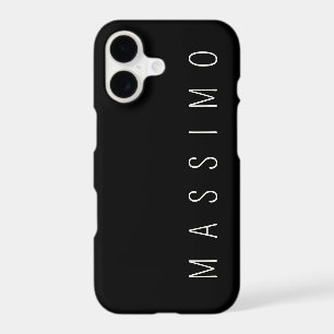Exclusive Personal Classical Black White Own Name