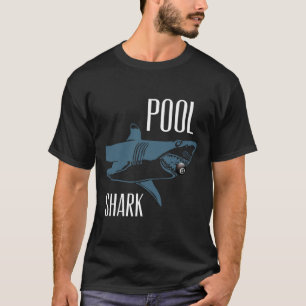 Exclusive Pool Shark Billiards Hustler T Shirt For
