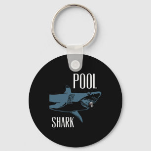 Exclusive Pool Shark Billiards Hustler T Shirt For Key Ring