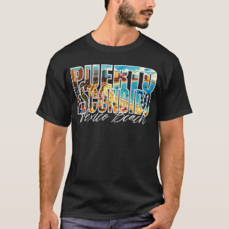 Exclusive Puerto Escondido Beach Lovers Vacation T-Shirt