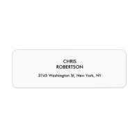 Exclusive Special Black and White Modern Plain