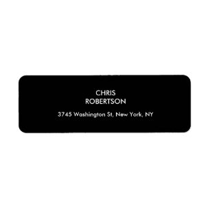 Exclusive Special Black White Modern Plain