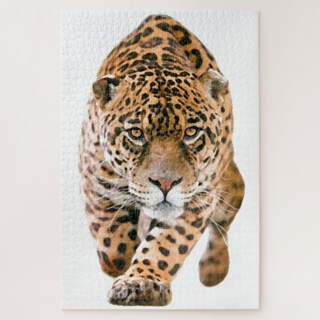 Exclusive Special Jaguar Eyes Jigsaw Puzzle (Vertical)