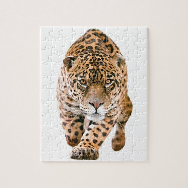 Exclusive Special Jaguar Eyes Jigsaw Puzzle (Vertical)