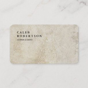 Exclusive Special Light Brown Stone Wall Trendy Business Card