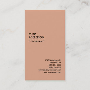 Exclusive Special Tumbleweed Colour Modern Business Card