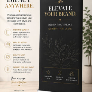 exclusive SturdyFlag Retractable Banner