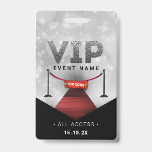 Exclusive VIP Access Event ID Badge