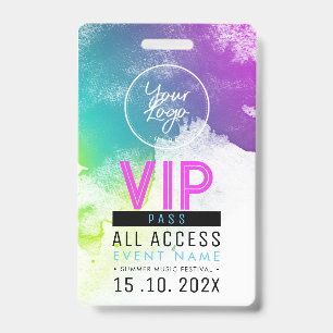 Exclusive VIP Access Event ID Badge