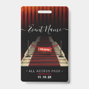 Exclusive VIP Access Event ID Badge