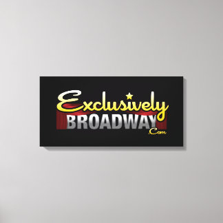 ExclusivelyBroadway.com Canvas Print