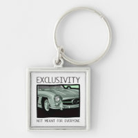 Exclusivity and wealth - old Gullwing classic car