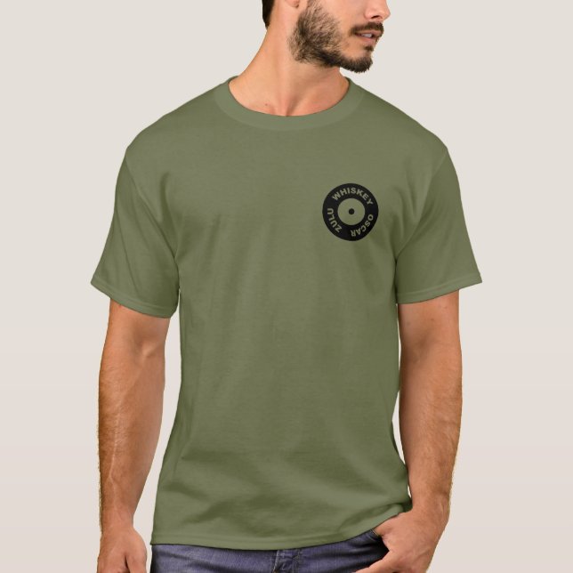 EXCOMMUNICADO John Wick Olive/Black T-Shirt (Front)
