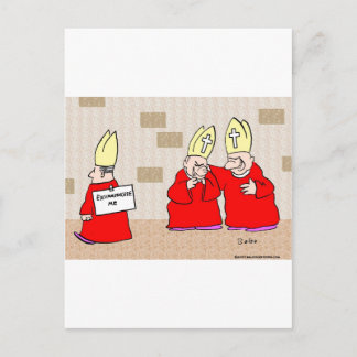 excommunicate me bishops postcard